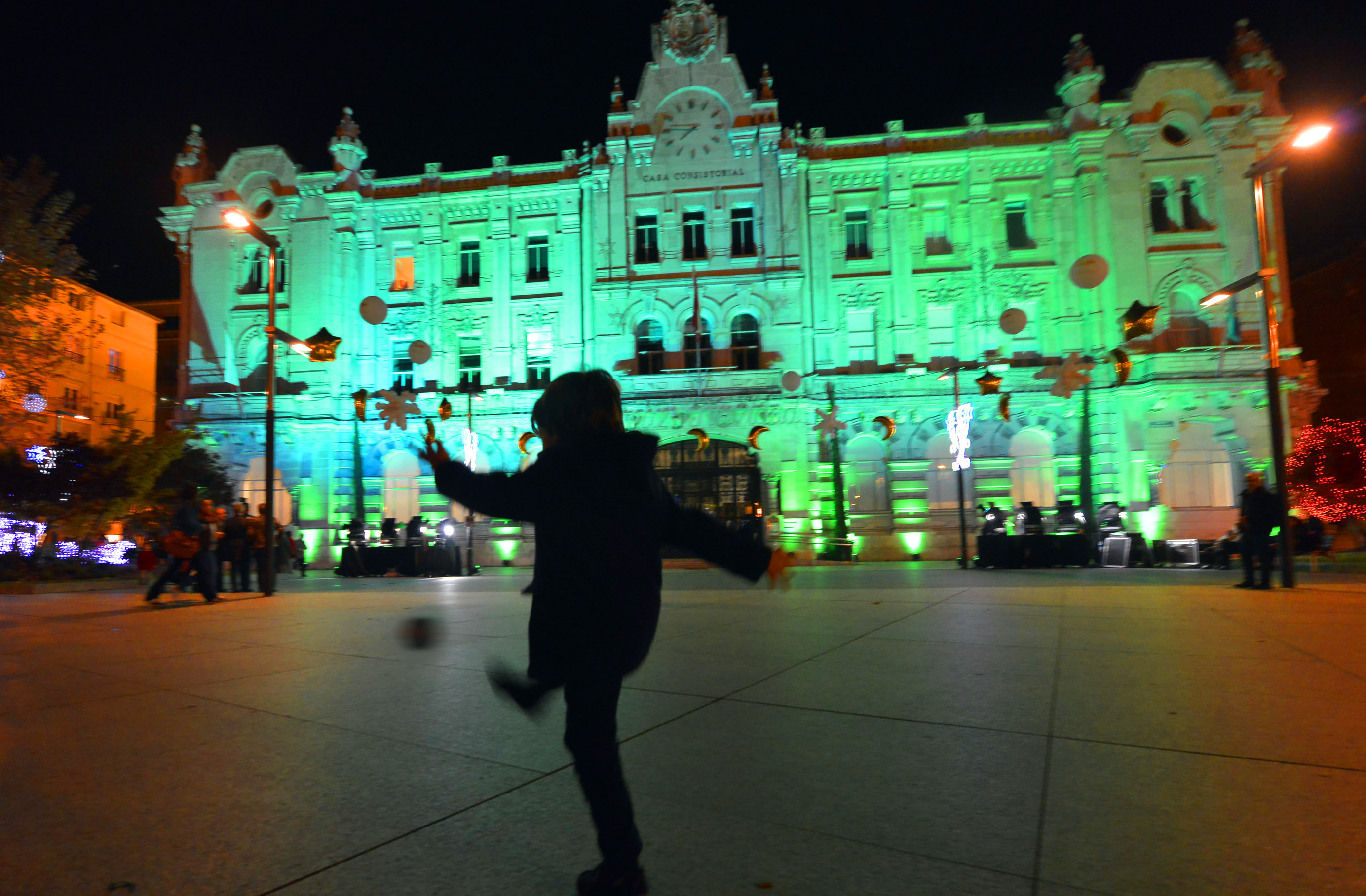 La Fachada del Ayuntamiento de Santander se iluminará de verde con motivo del Día Mundial del Ostomizado