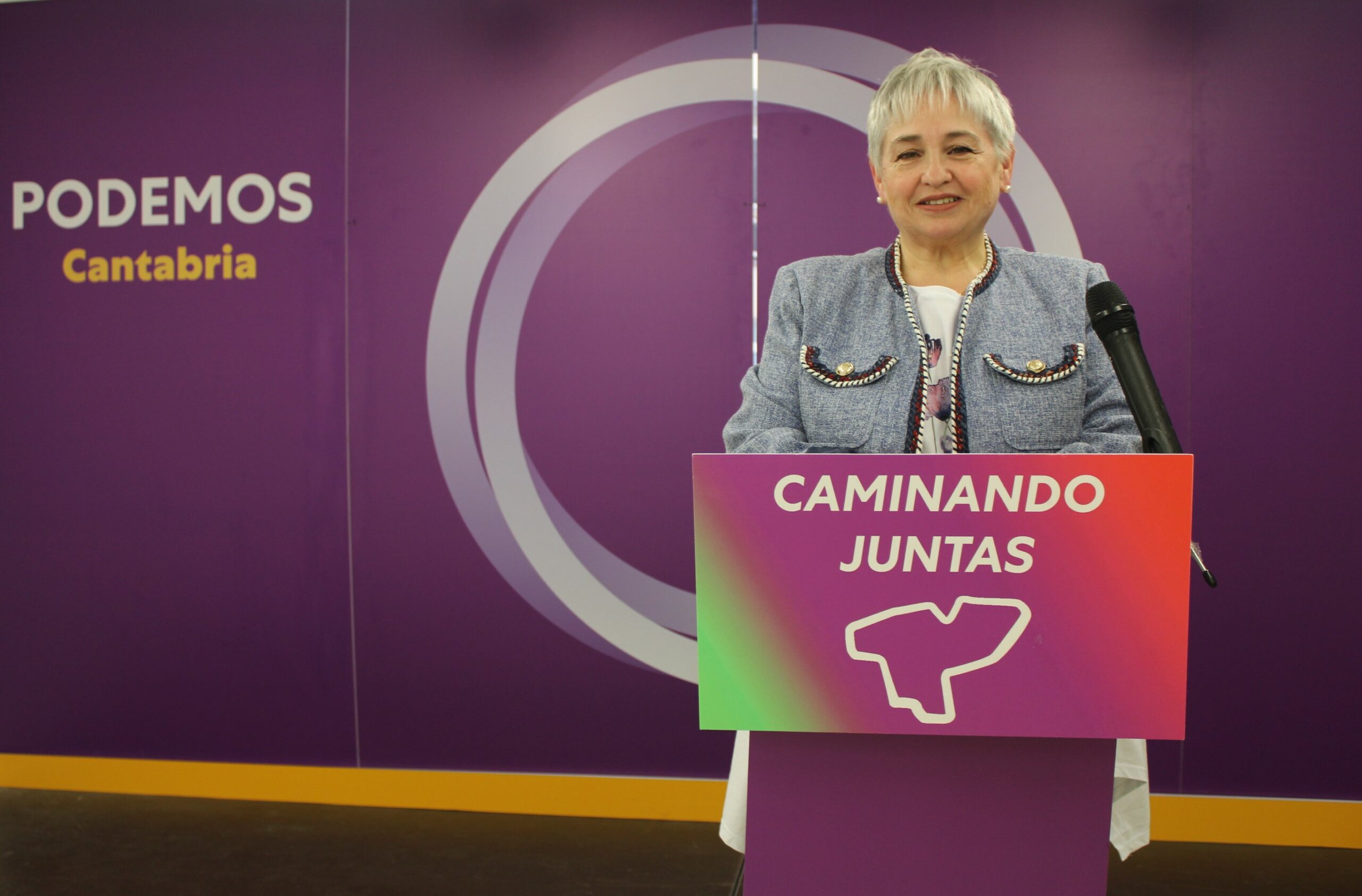 Argentina Cabarga, Responsable de Sanidad de Podemos Cantabria