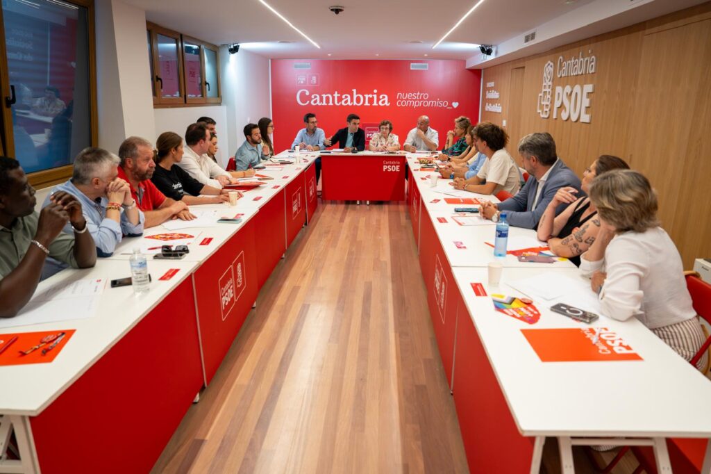 El PSOE convoca las Primarias para la elección de Candidatos a las Elecciones de 2027 en Cantabria, Santander y Torrelavega