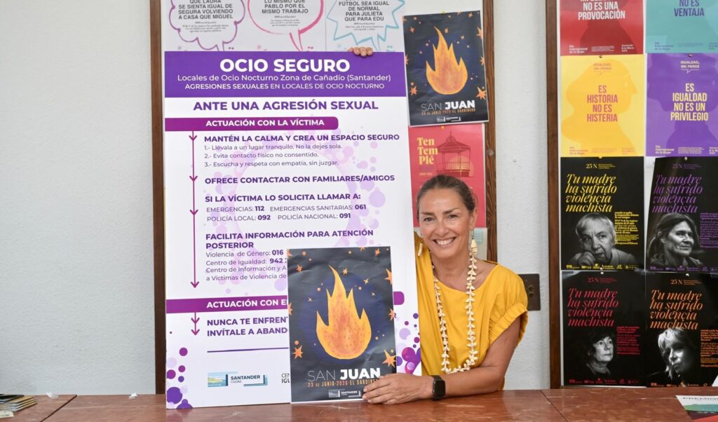El Ayuntamiento reforzará los puntos violetas durante las fiestas y Semana Grande 2026