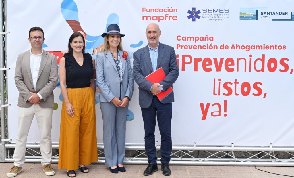 MAPFRE y la Infanta Elena presentan Campaña de prevención de ahogamientos