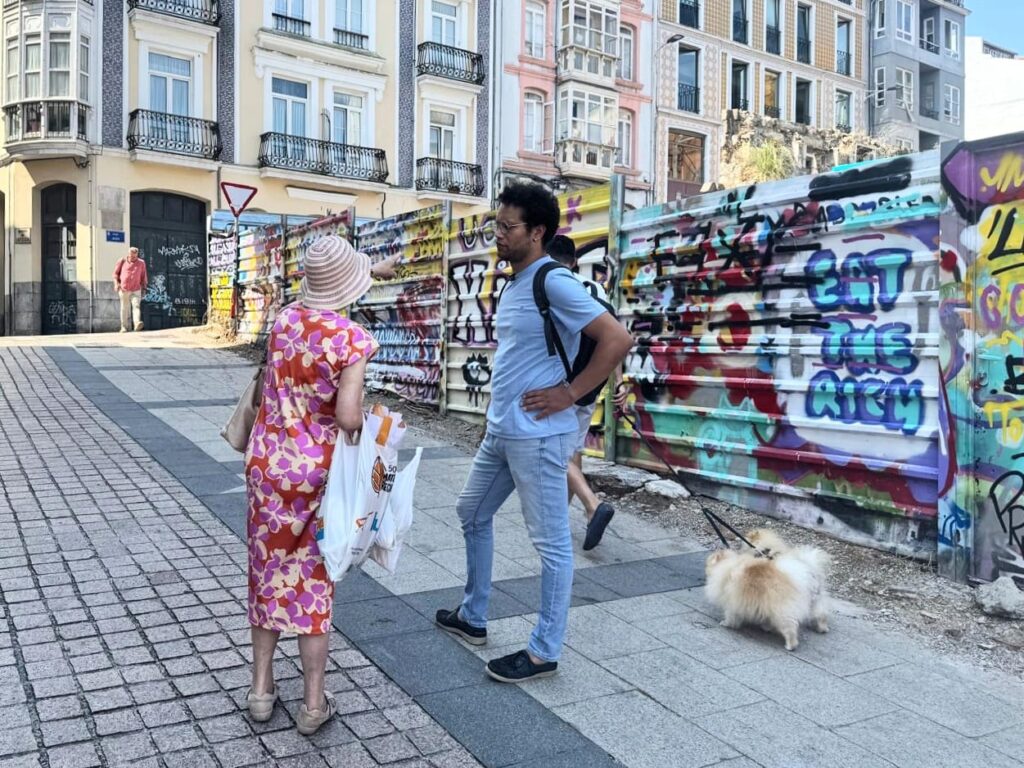 Izquierda Unida denuncia que un nuevo derrumbe en el Cabildo de Arriba agrava el deterioro del céntrico Barrio