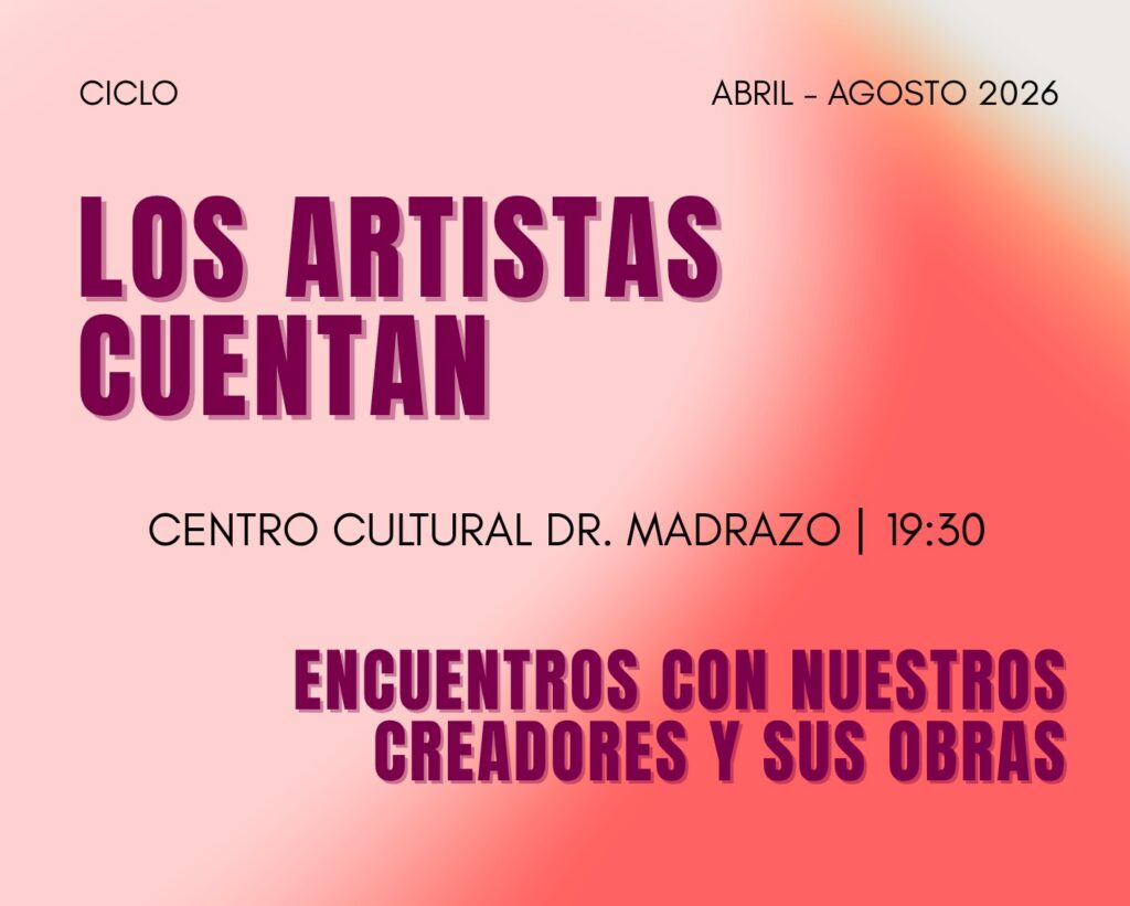 El ciclo ‘Los artistas cuentan’ continúa este Lunes 13 de Julio con la artista Carmen Gutiérrez Somavilla