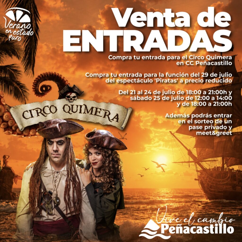 El Universo del Circo Quimera vuelve a abrirse en el Centro Comercial Peñacastillo