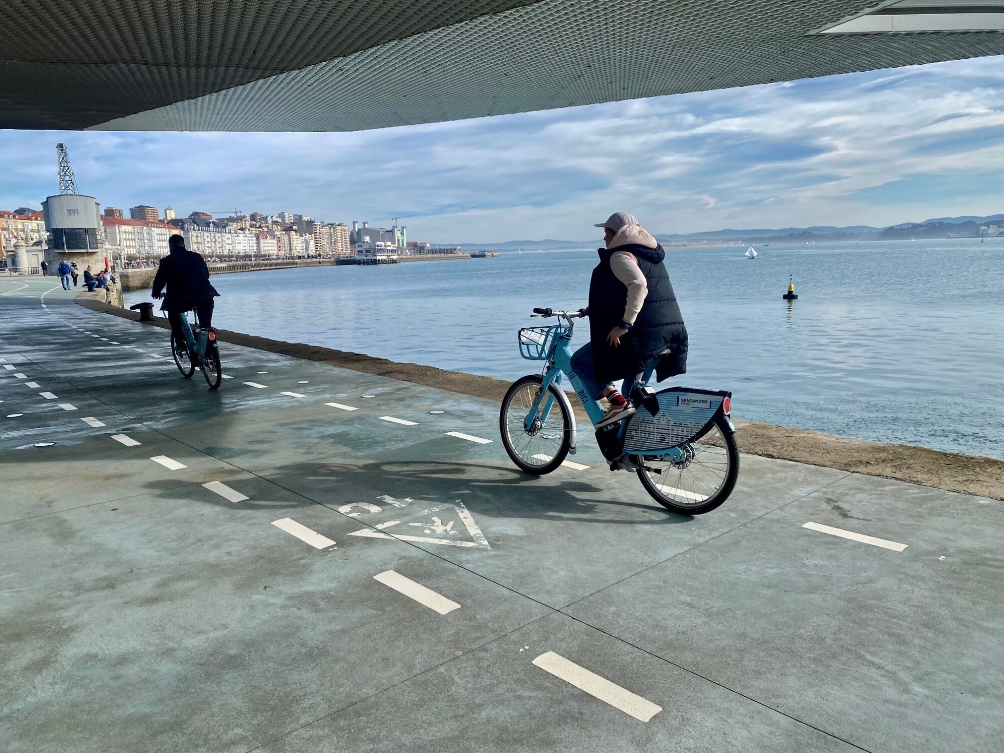 Bicis municipales en Santander