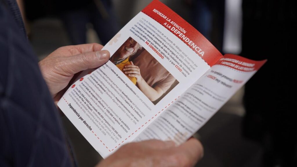 CCOO denuncia que CEOE criminaliza a las personas trabajadoras para ocultar los graves problemas de la dependencia
