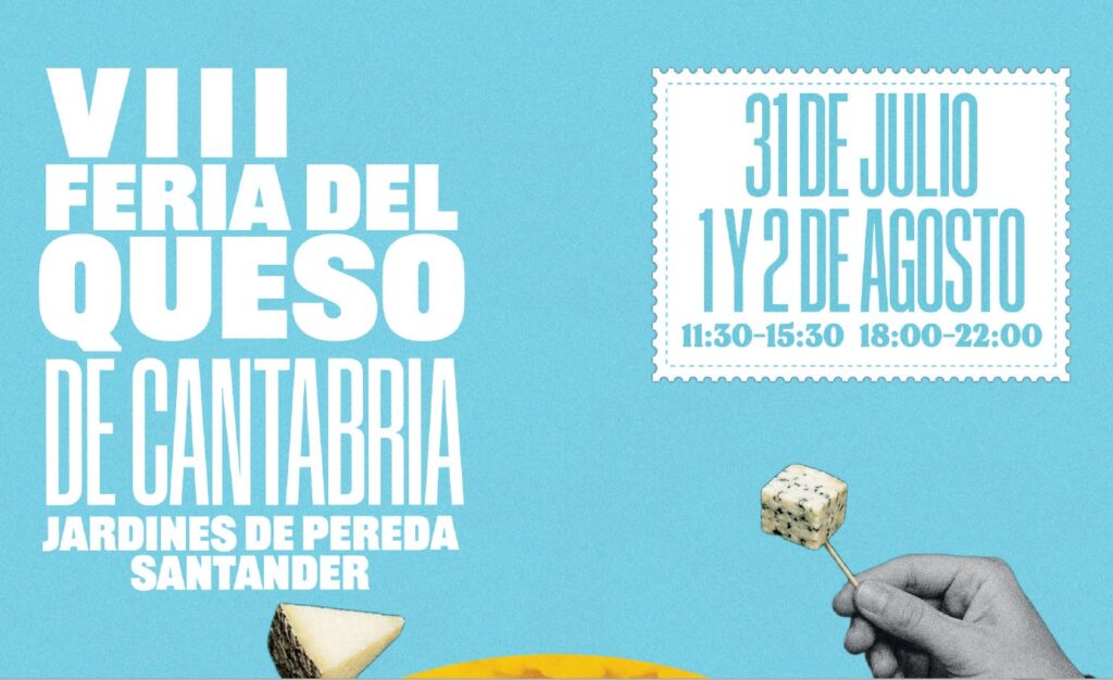 Los Jardines de Pereda reúnen este Fin de Semana a 14 Queserías en la VIII Feria del Queso