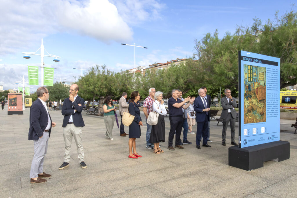 La colección ‘Arte Preventivo’, ya disponible en el Paseo Marítimo para concienciar sobre seguridad y salud laboral