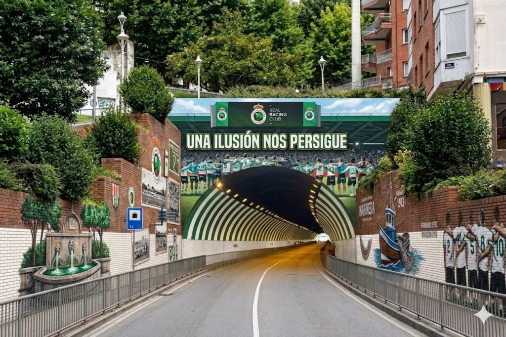El PRC propone la creación del ‘Pasaje Verdiblanco’ para homenajear la historia del Racing y su ascenso a Primera