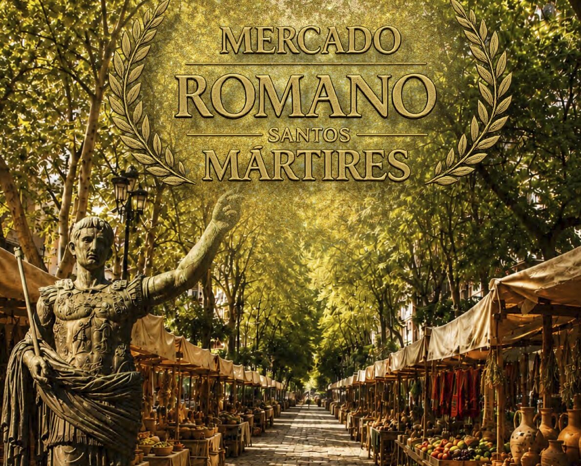 Cartel A2 Mercado Romano 2026