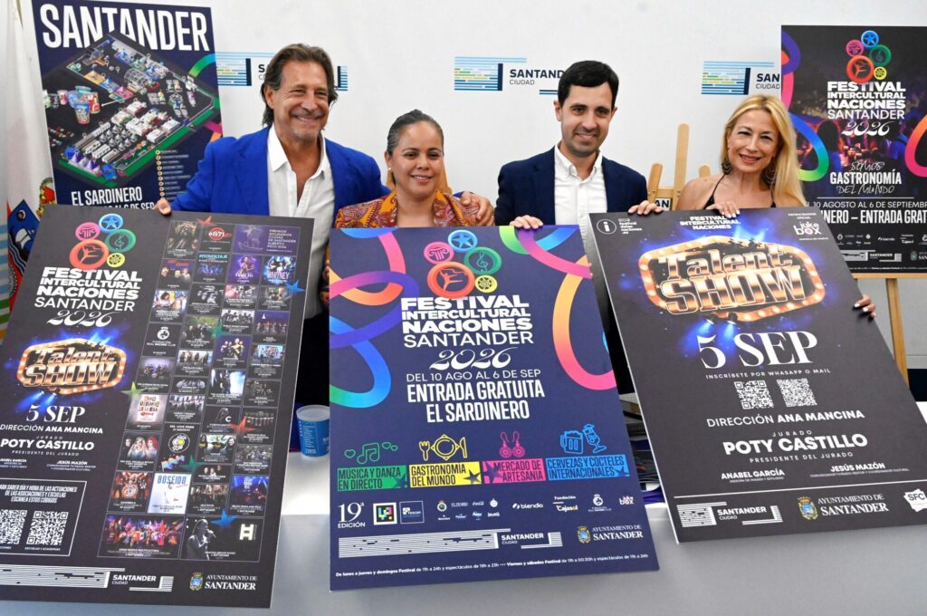 Los Campos de Sport del Sardinero acogerán del 10 de Agosto al 6 de Septiembre el 19 Festival Intercultural de las Naciones