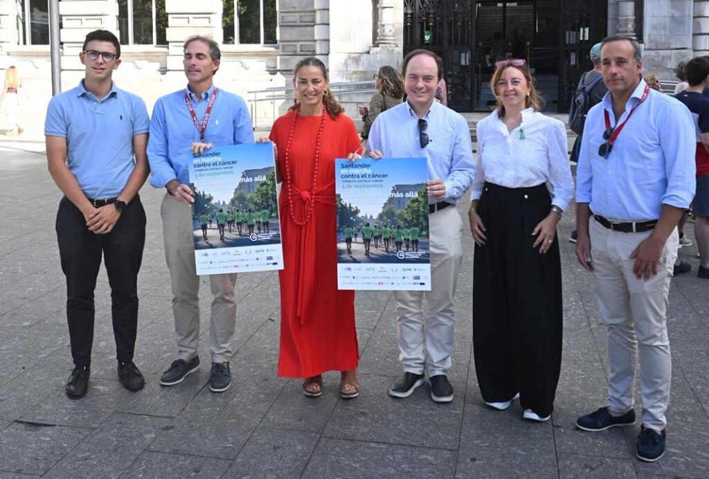 El Ayuntamiento de Santander presenta la 9ª Marcha contra el Cáncer, que tendrá lugar el Sábado 5 de Septiembre