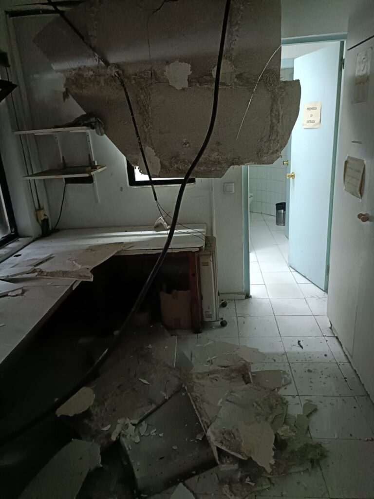 Instalaciones del Puesto de Mando y Control del TUS en San Fernando
