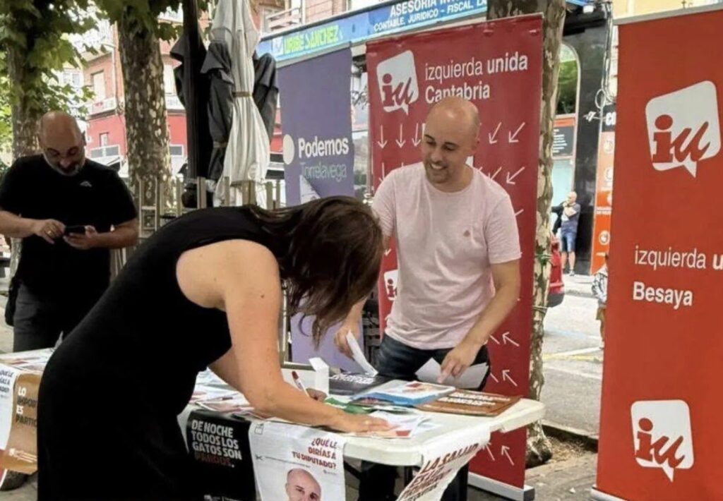IU-Podemos activa una Campaña que recorre Cantabria para darse a conocer y recoger Propuestas: ¿Qué le dirías a tu Diputado?