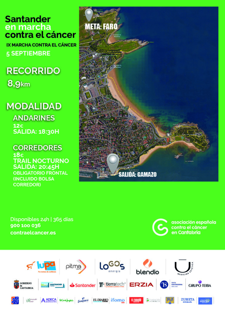 Recorrido de la Trail contra el Cáncer 2026