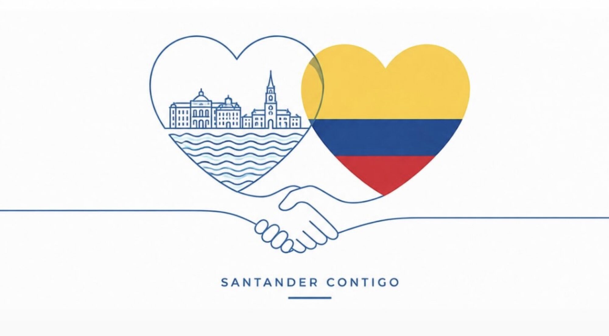 Santander traslada su solidaridad a Colombia tras el Terremoto y ofrece apoyo a los residentes en la ciudad