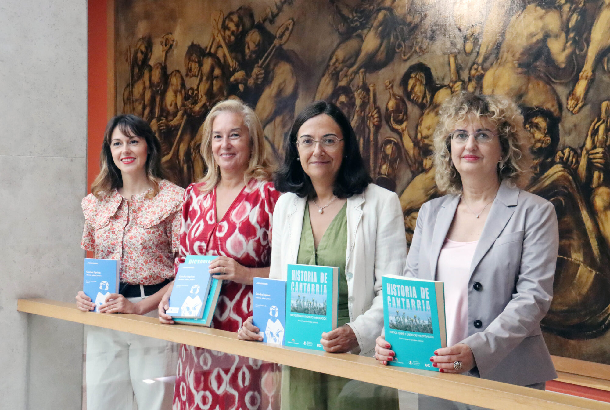 La Universidad y el Parlamento de Cantabria presentan dos nuevas publicaciones que rescatan la figura de la escritora Concha Espina